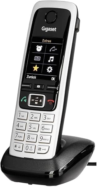 Gigaset C430A - Teléfono inalámbrico (DECT, 50 m, 300 m, 200 entradas) Negro - 2