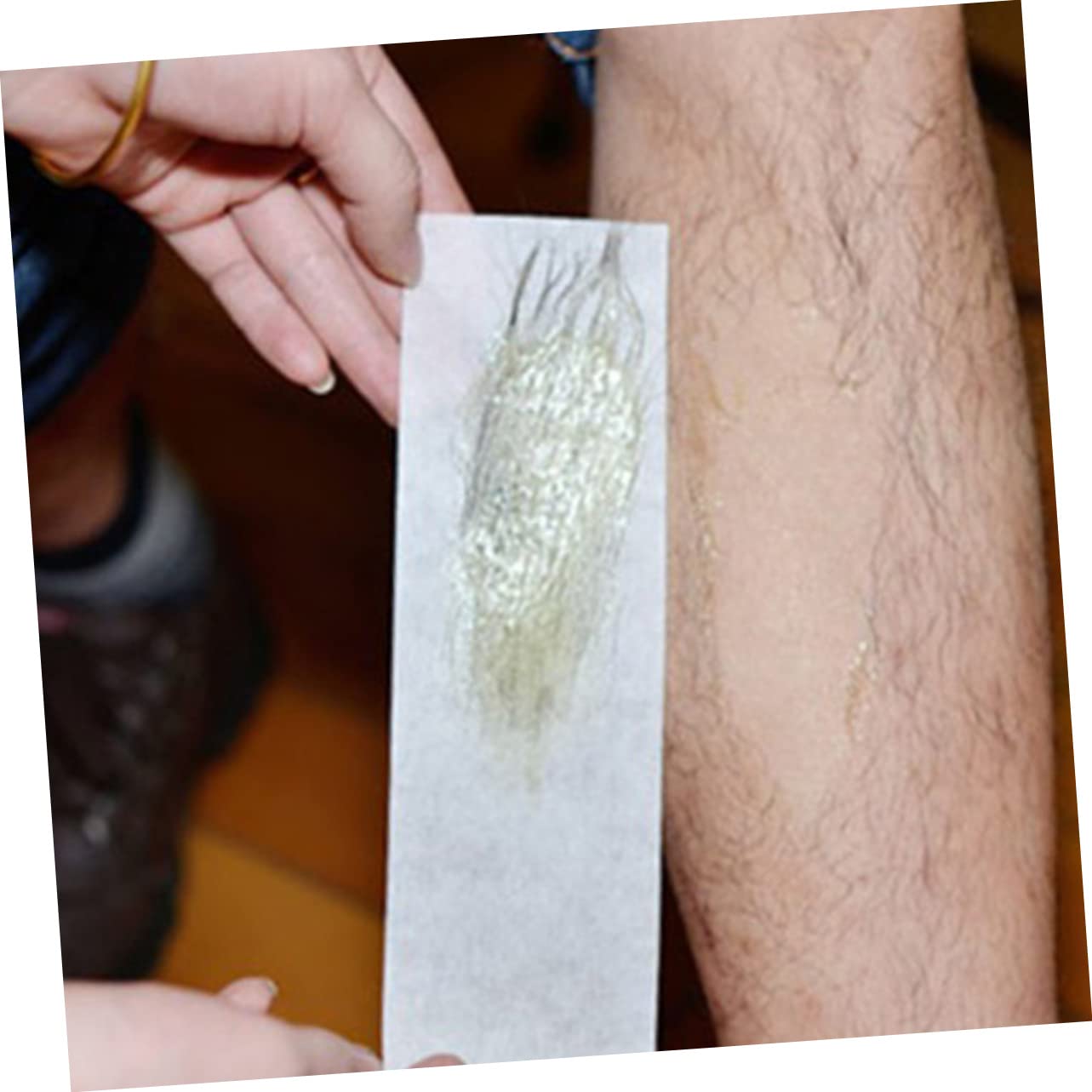 200pcs Non-woven Wax Strips for Hair Removal Versatile Facial Body Waxing Supplies for Women Men Safe Smooth Skin for Arms Legs and More