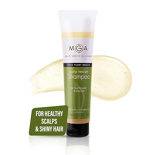 Max Green Alchemy Champú Scalp Rescue  Sin parabenos, sulfatos, PEG o quats. Aroma a hierbas natural para todo tipo de cabello. Con árbol de té de