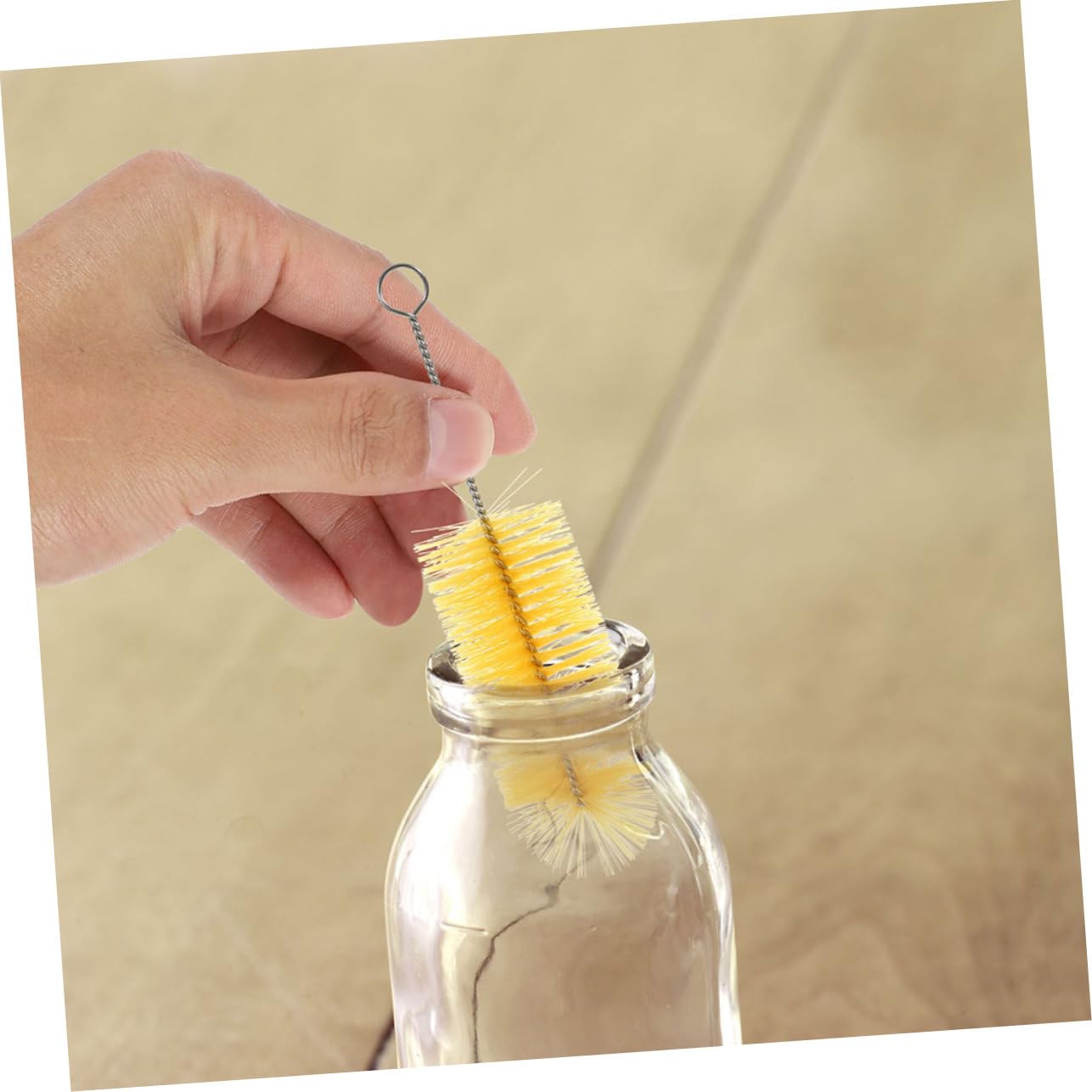 Healeved 36piezas Limpiador De Botellas De Cepillos Multi-funcionales para Biberones y Vasos Herramienta Conveniente para Limpieza De Tuberías Accesorio De Cocina Práctico y Eficaz