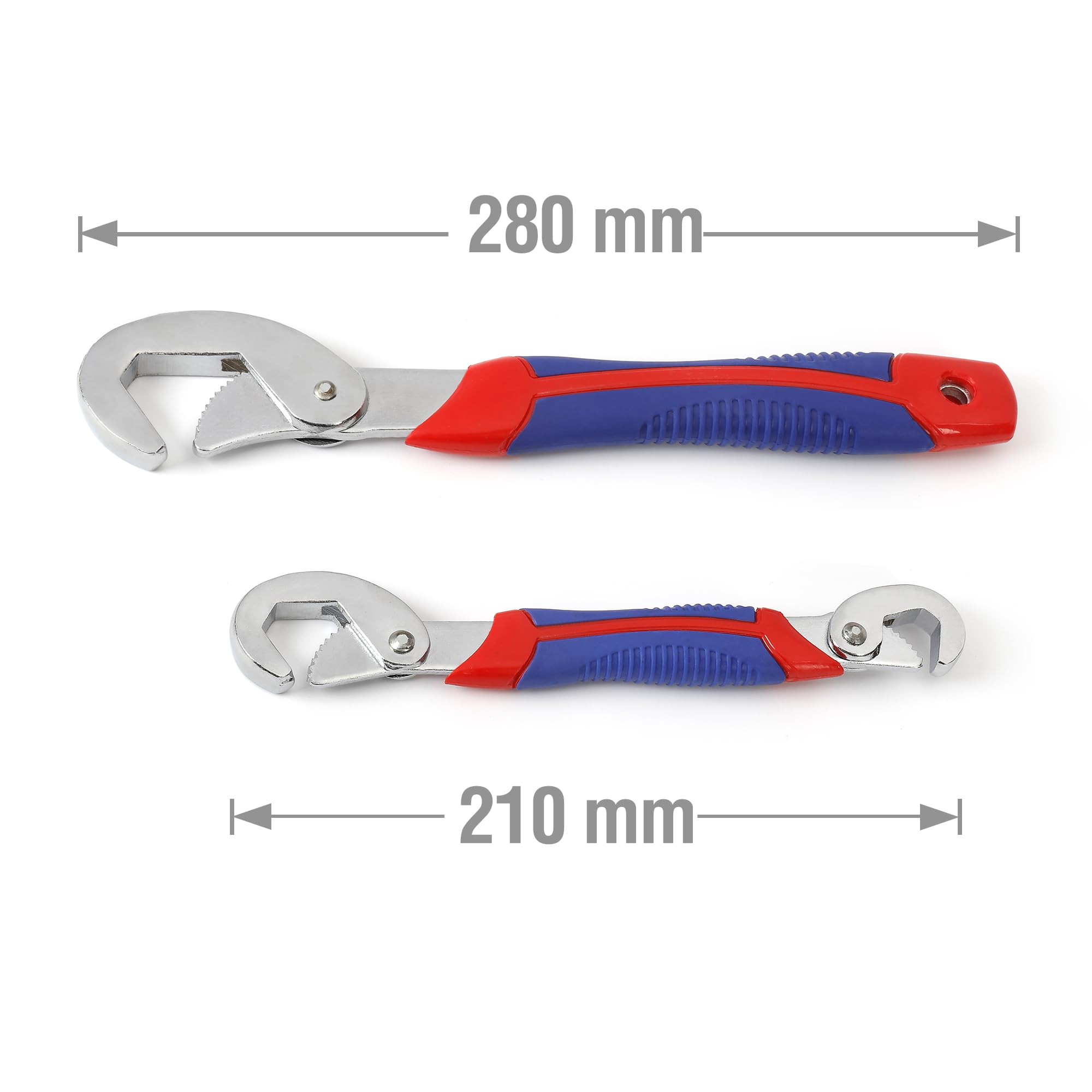 Cheerock Lot De 2 Clés à Molette D'angle Universelles Réglables En