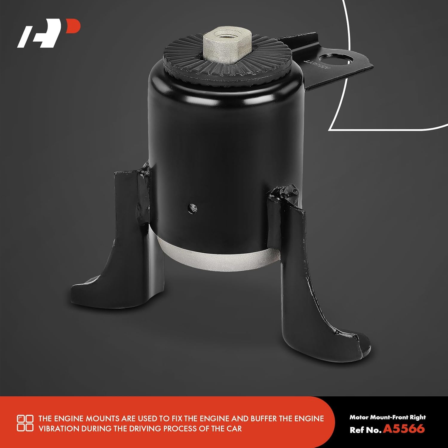 A-Premium 2PCS Engine Motor Mount and Transmission Mount Kit Compatible with Ford Fiesta 2011-2016, 1.6L, Naturally Aspirated Only, Replace# AE8Z6068B, BE8Z6068A