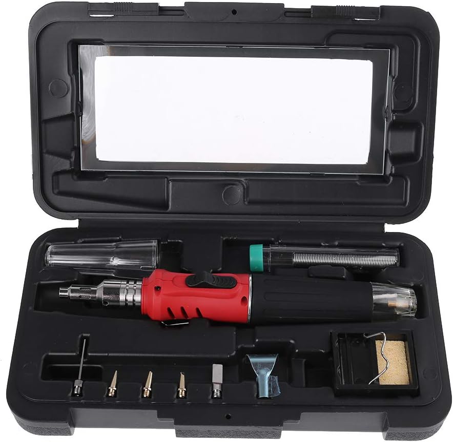 10 In1 Gas Soldering Iron, HS1115K Professional Butane Gas