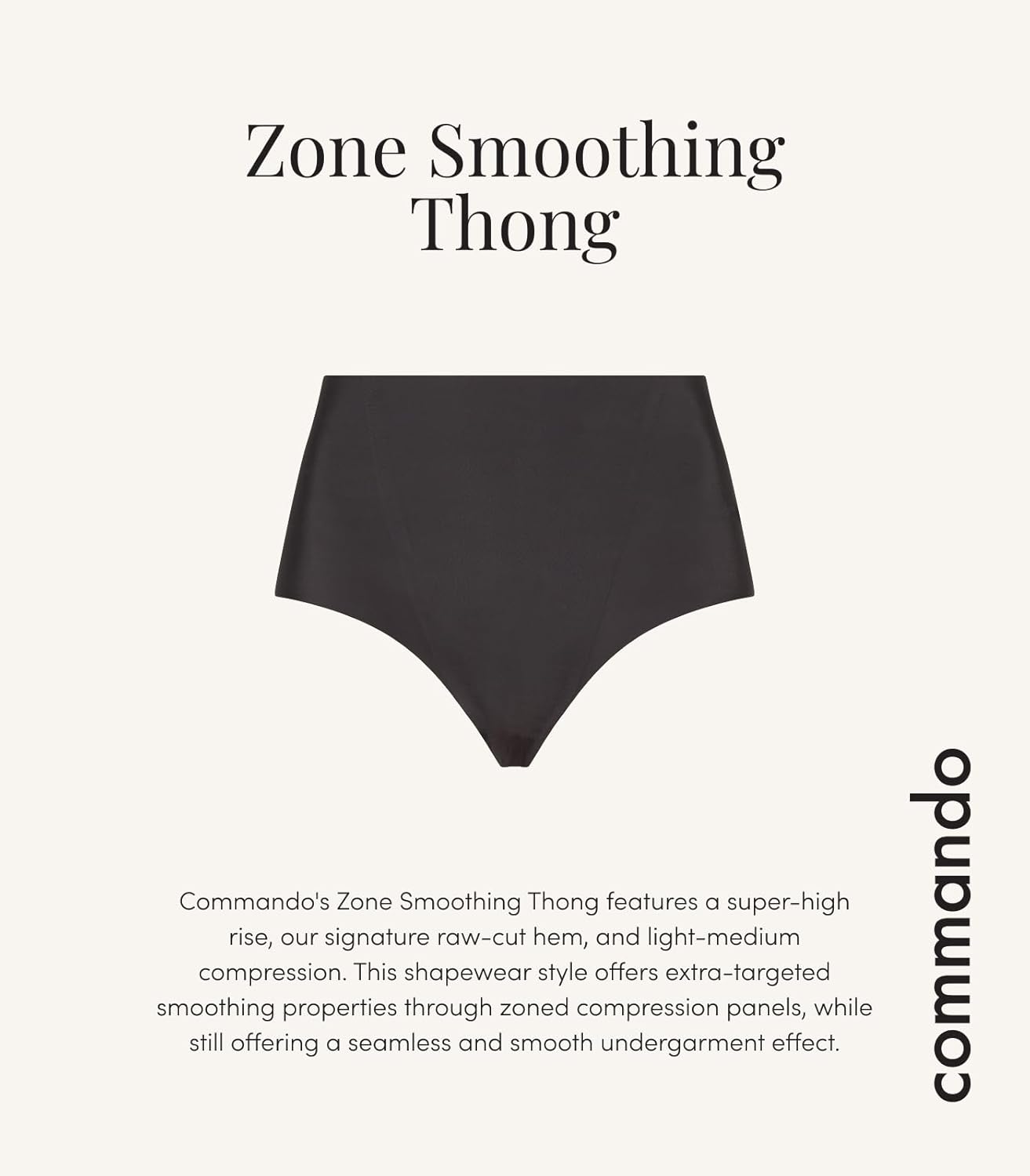 commando Women's Zone Smoothing Thong - Image 4
