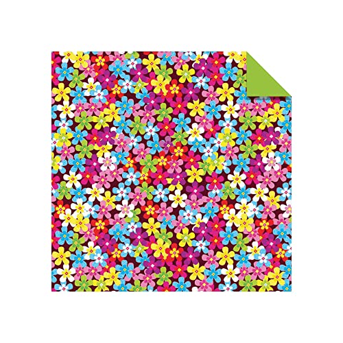 Origami Paper 200 Sheets Flower Patterns 6 (15 CM): Double Sided Origami Sheets Printed with 12 Diff