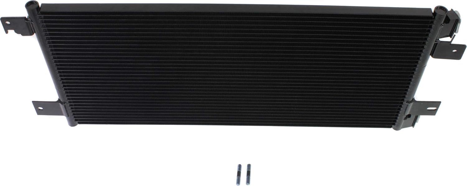 Kool Vue A/C Condenser Compatible with Jeep Patriot 2007-2017, Chrysler 200 2011-2014, Compass, Dodge Caliber 2007-2012