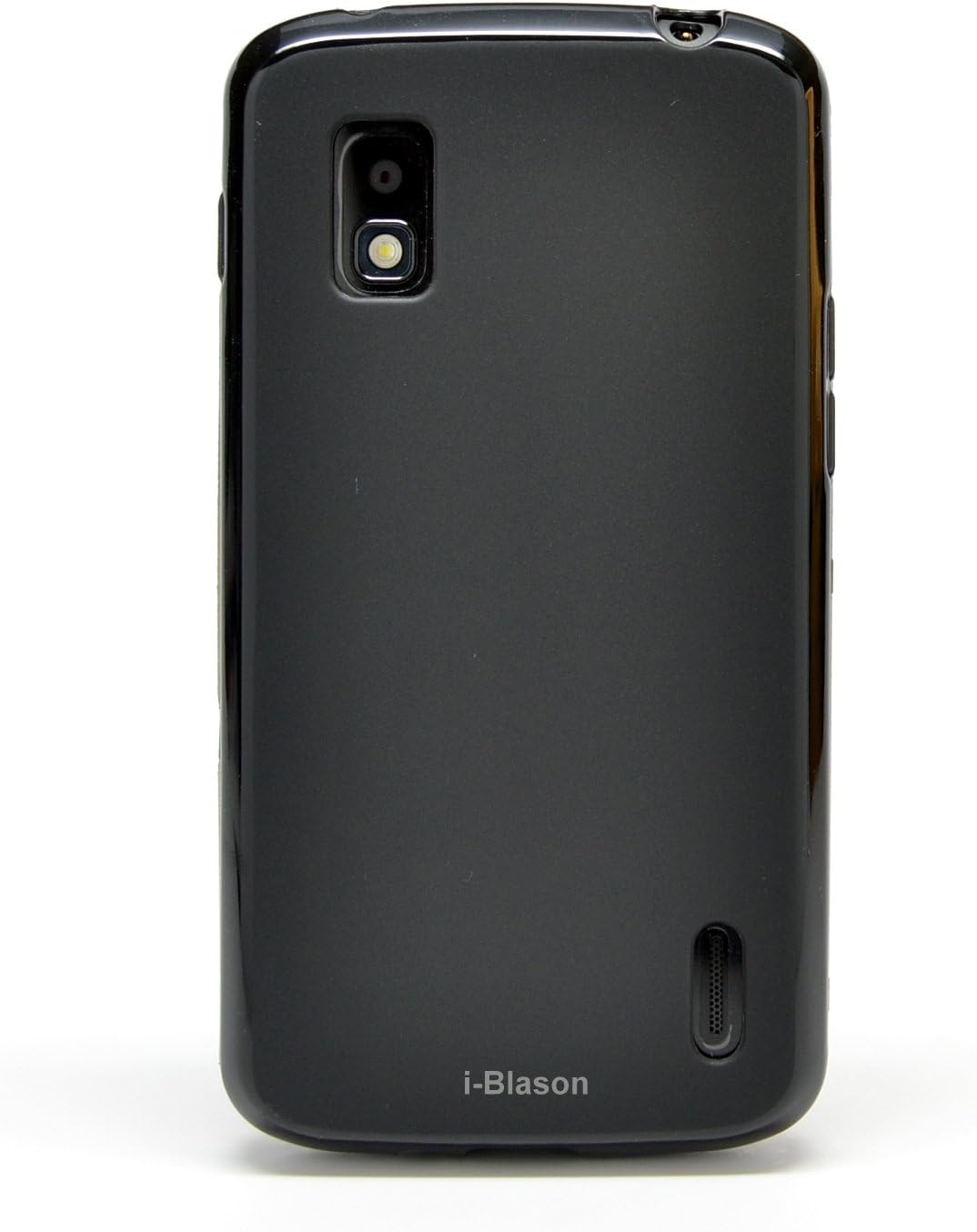 i-Blason SoftGel Flexible TPU Case for Google Nexus 4 Smart Phone by EG E960 8GB 16GB (Frost Black)