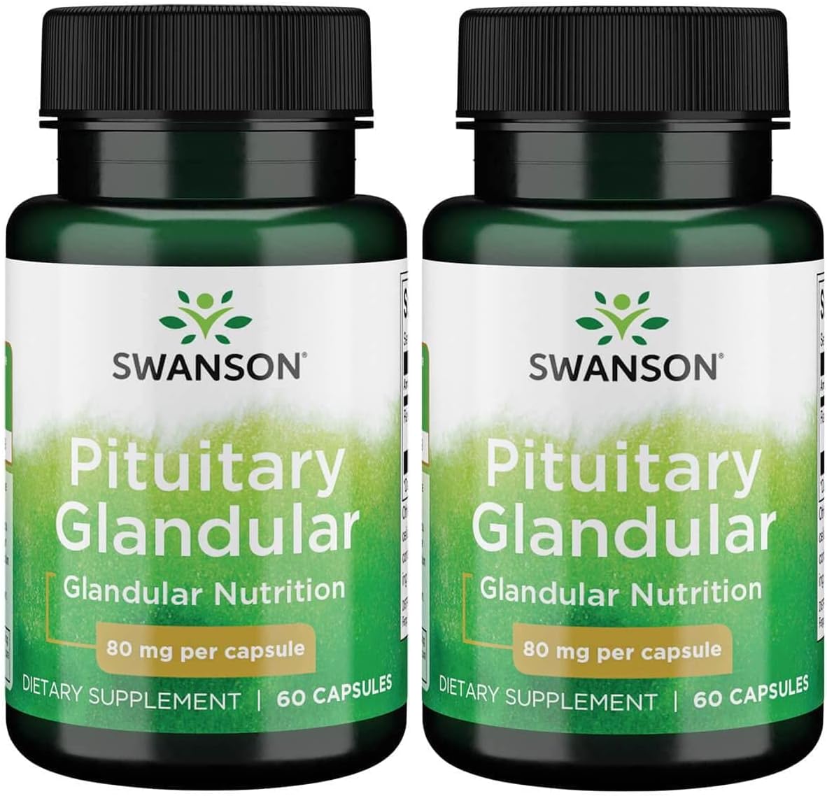 Swanson Raw Pituitary Glandular 80 Milligrams 60 Capsules
