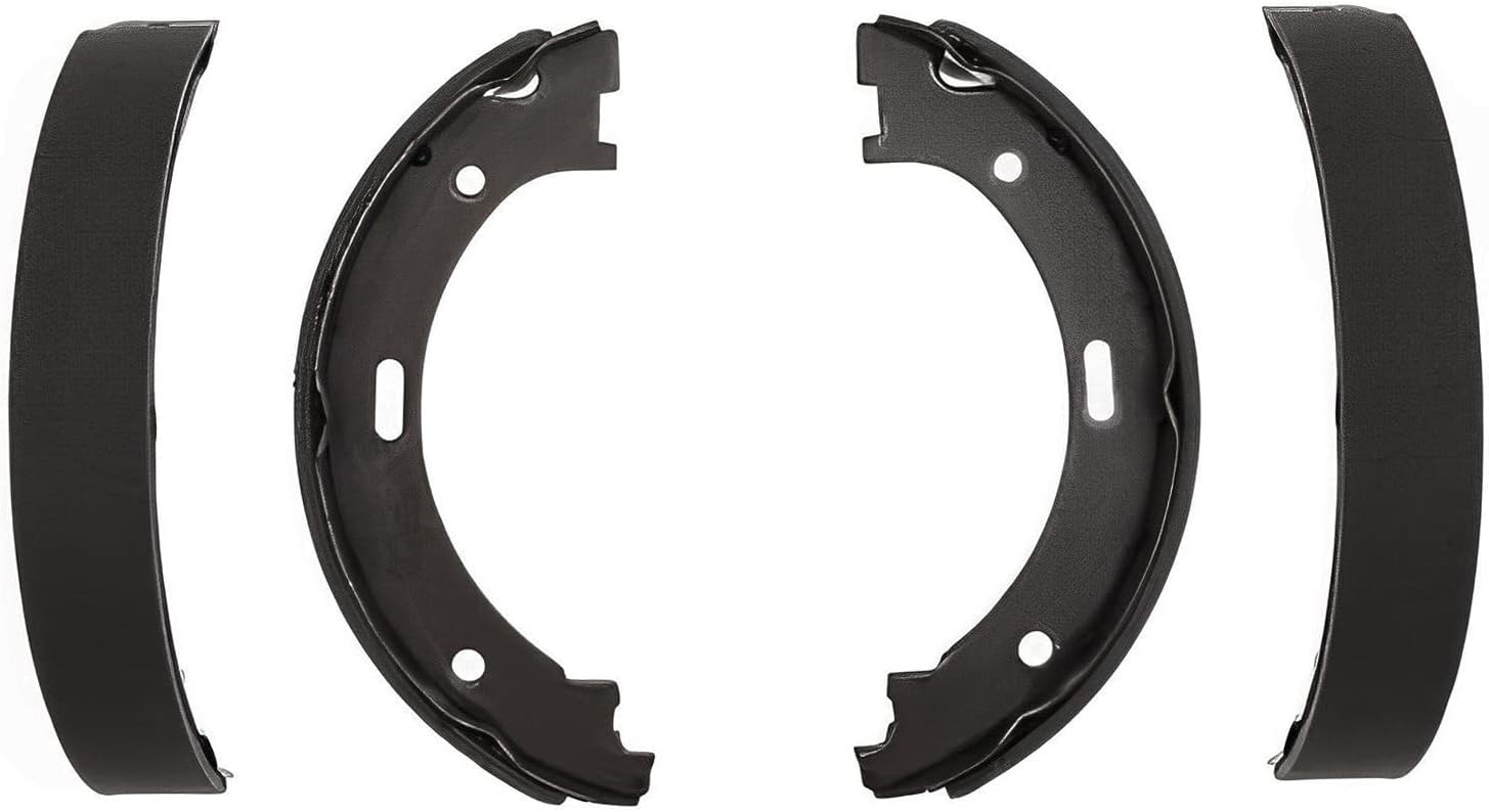 Detroit Axle - Rear Brake Shoes for Nissan Titan Armada Pathfinder Infiniti QX56, Semi-metallic Brake Shoes Replacement