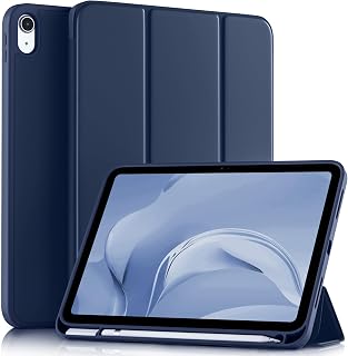 Akkerds for iPad A16 11th Gen Case, iPad 10th Generation Case, Navy Blue