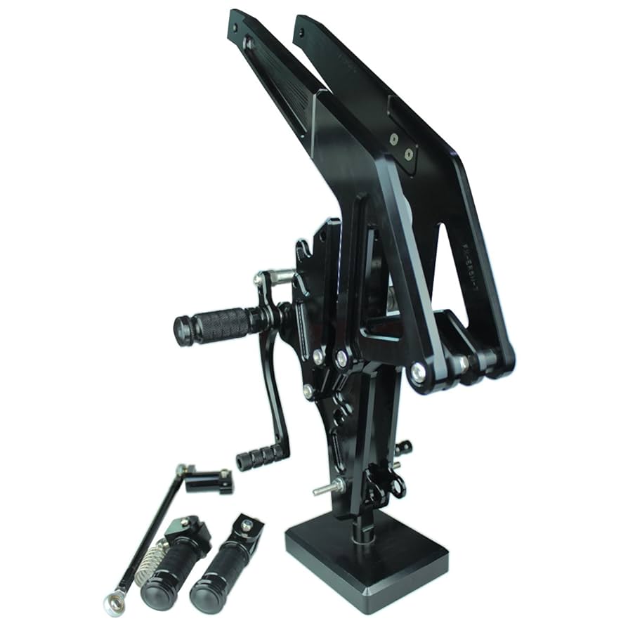 custom 器6点セット Amazon.com: FXCNC CNC ER6N ER6F Billet Motorcycle Rearsets