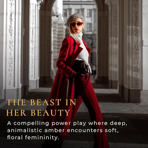 Miniatura 3 de Gya Labs Aceite de fragancia Amber Rouge Roll On, aceite de perfume de ámbar natural para la piel, aceite de fragancia de perfume ámbar rojo para