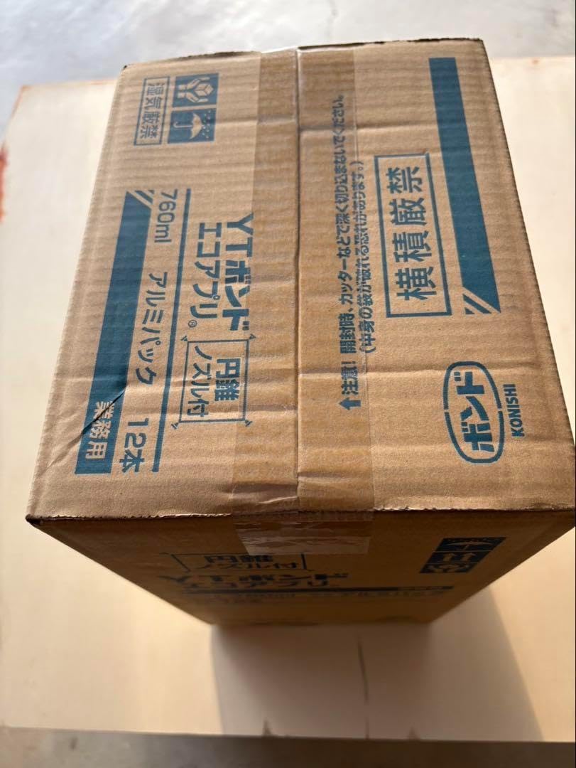 ボンド エコアプリ 760ml アルミパック 12本入り ネダボンド 【公式通販】