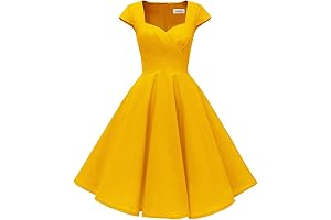 Hanpceirs Women's Tea Dresses for Women 2023 - Cap Sleeve 1950s Retro...