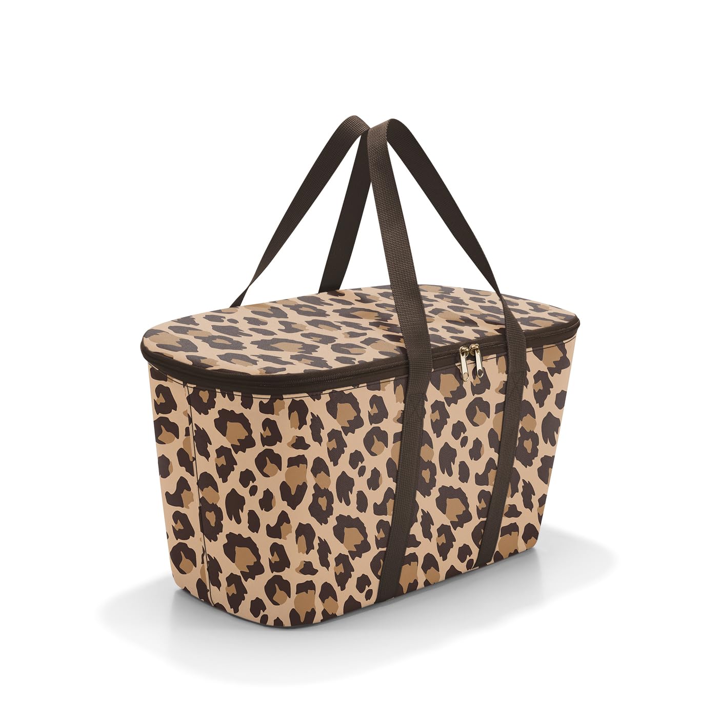 reisenthel Coolerbag Leo Macchiato Cool Bag Made of Polyester Fabric - Ideal for Picnics, Shopping and on the Go