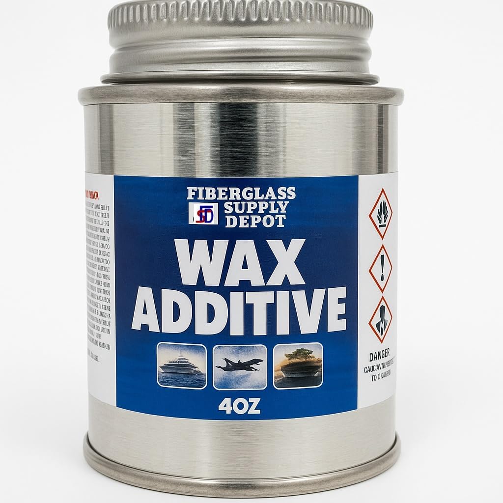 Aditivo de Cera para Fibra de Vidrio 4 oz miniatura 1
