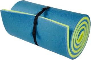 YIJU Water Floating Mat Roll up Mattress Pool Water Blanket Adults 2 Layers Floating Pad Pool Floating Raft for Family Fun Swimming Pool, with Strap