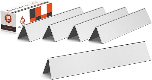 Miniatura 15 de QuliMetal Barras aromatizantes SUS304 para Weber Genesis II/LX 300 Series, Genesis II E-310, II E-330, II E-335, II S-335, II LX S/E-340