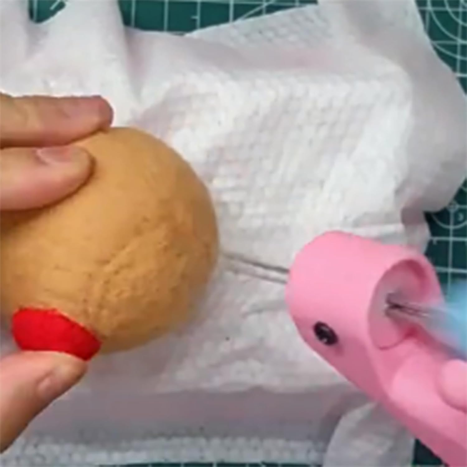 Electric Wool Felting Tool, Wool Felting Needle Tools, Craft Wool Felt DIY Stitch, Handheld Felt Punching Machine, Felting Needles Needle Felting, for DIY Craft Make Felt Animals