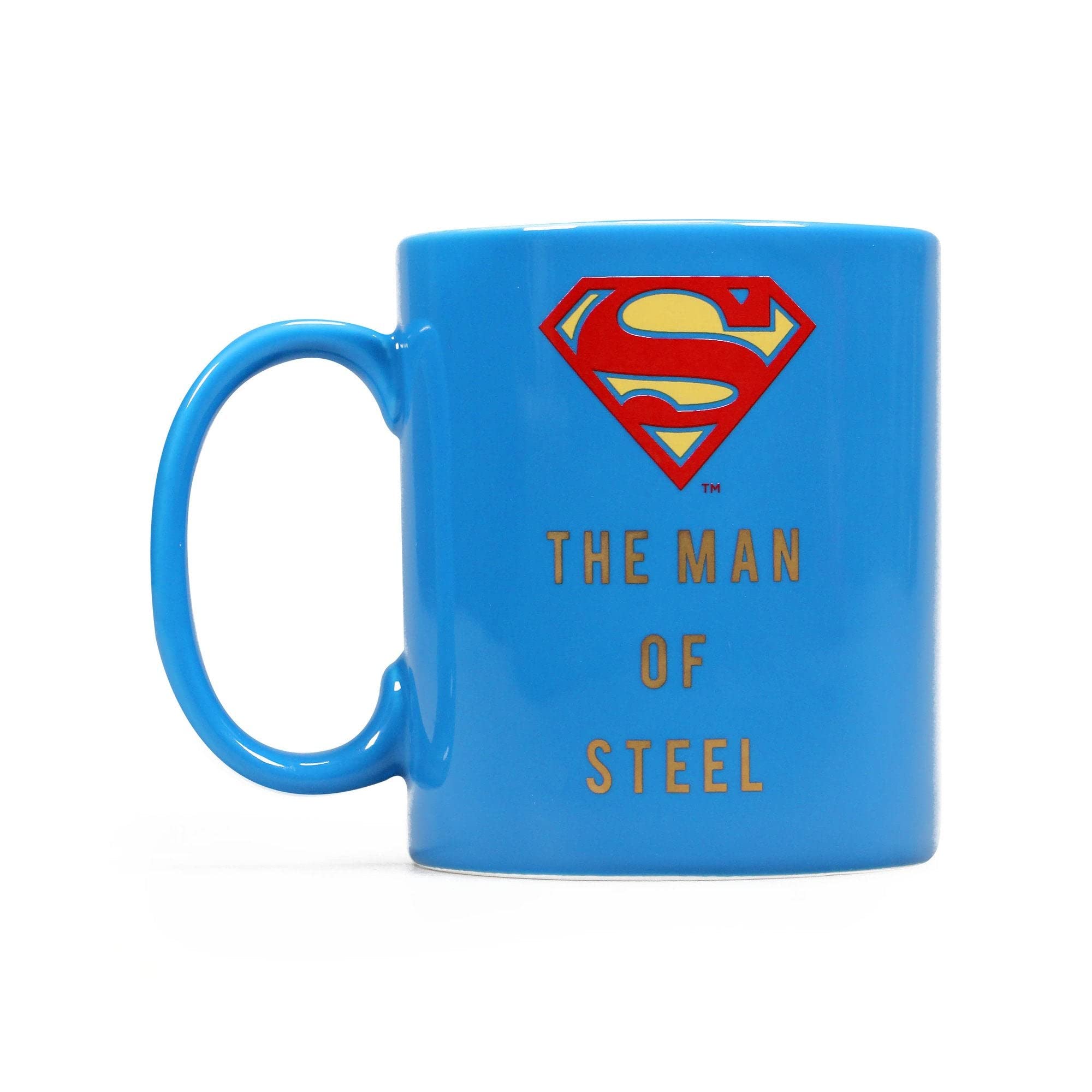 Half Moon Bay MUGBSM09 Ceramic Supeman 'Man of Steel' Mug, 400ml Capacity, 13cm x 10.7cm, Superman (Man of Steel) - Image 3