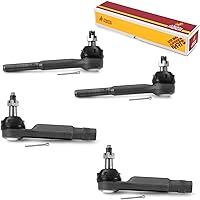 Vista 135 de Metrix Premium Chassis Parts - Kit de 4 piezas de extremos de barra de acoplamiento frontal exterior e interior compatible con Nissan Pathfinder