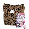 FITDON Corduroy Totes Bag, Shoulder Handbags Big Capacity Shopping Bag with Inner Pocket for Women Girls (Leopard) #3