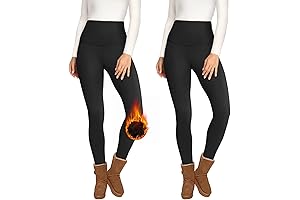 Ultra-Cozy Leggings: Fleece-Lined Warmth for Women's Winter Adventures