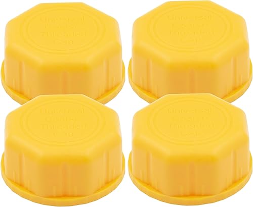 4 tapas para latas de gasolina, tapa de repuesto para contenedores de almacenamiento de gasolina, tanques de combustible, jarras de agua, duradero,