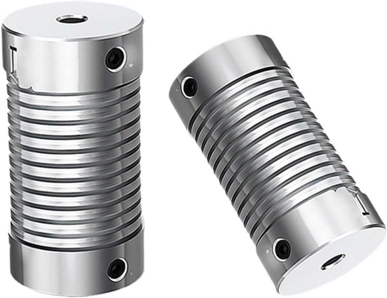 10pcs Cloweit Spring Couplers D16L35 Zinc Alloy Flexible Motor Shaft Rotary Encoder Coupling 4mm 5mm 8mm 10mm LP(4mmX8mm)