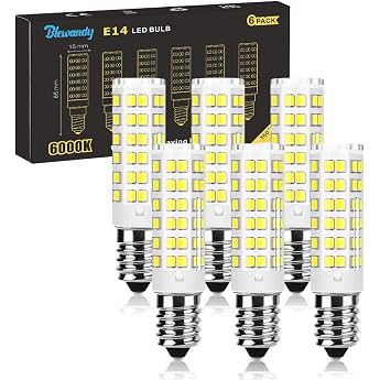 E14 LED Bulb 5 W Cool White LED Bulb 550 LM Bulb E14 Replaces 50 W