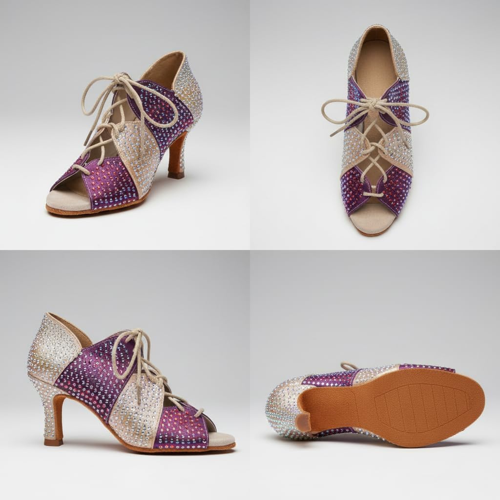 Women Ballet Shoes, Dance Warm up Booties Ballet Slipper Women's Dance Boots Shoes for Ballroom Salsa Tango Flamenco Latin Ballet Dancer Gifts