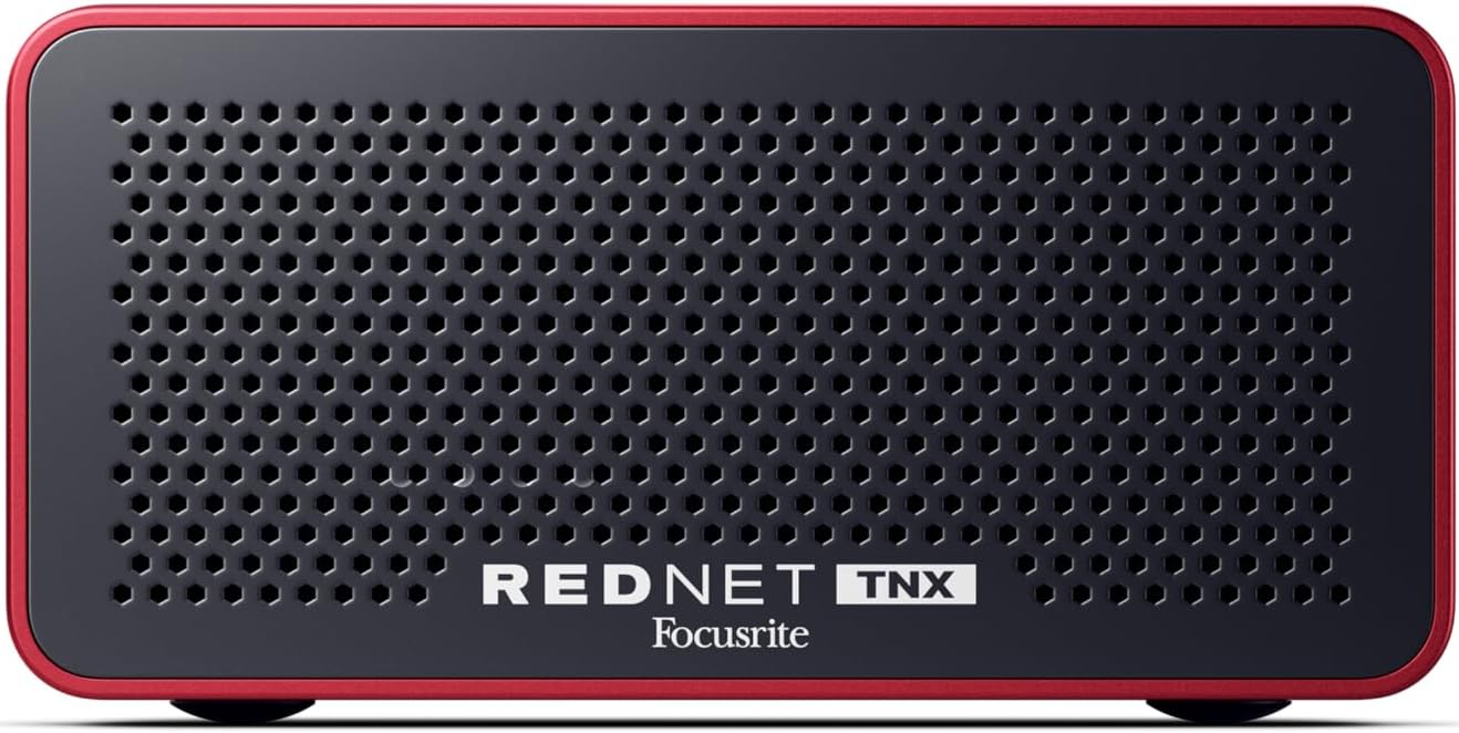 Focusrite RedNet TNX Low-Latency, Flexible high-Channel-Count Thunderbolt and Dante Interface in a Portable Chassis