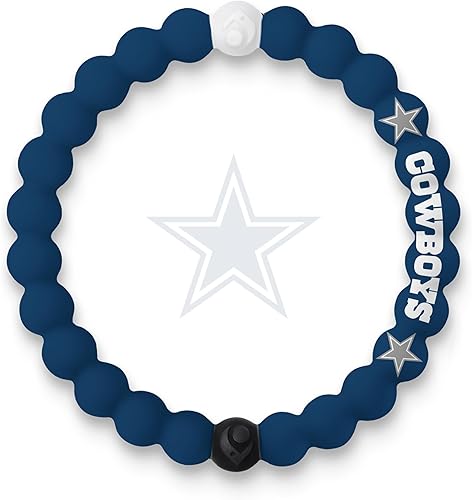 Miniatura 114 de Lokai NFL Football Collection - Pulseras de cuentas para hombres y mujeres, joyería de silicona, pulsera de moda para un ajuste cómodo