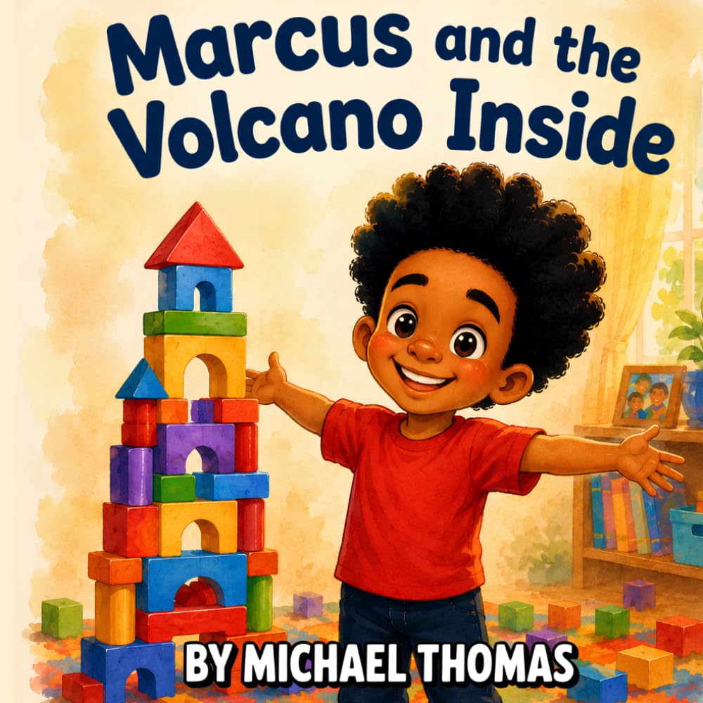 Marcus and the Volcano Inside: Story About Big Feelings, Anger, and Learning to Calm Down