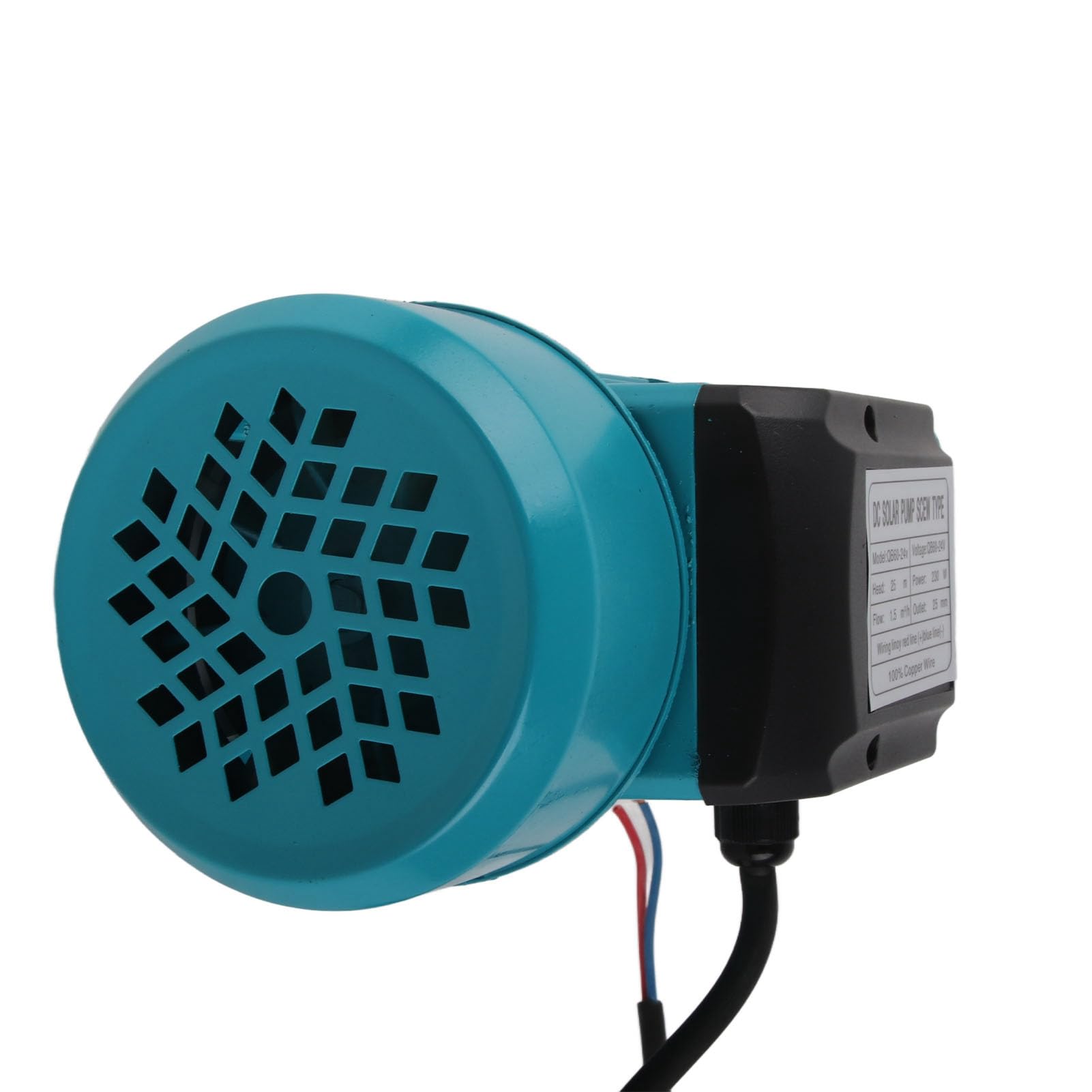 Pompa dell'acqua solare portatile testa alta grande flusso IP44 Pompa per acqua di fontana per l'irrigazione dei terreni agricoli 230W DC24V