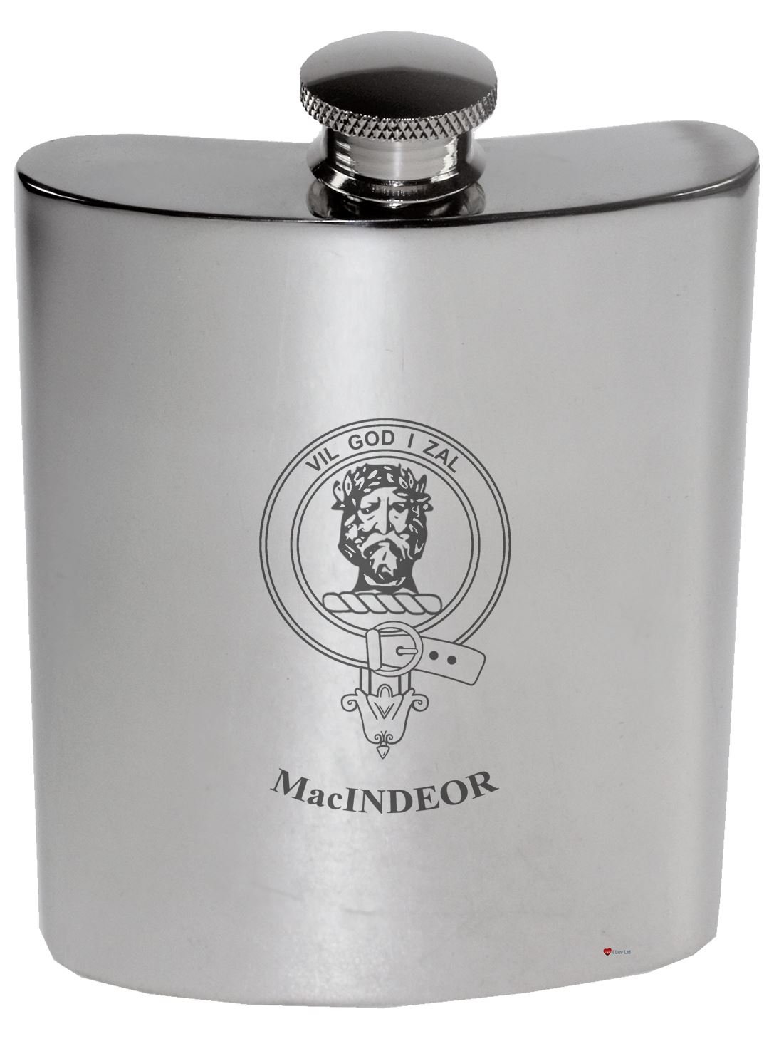 Flacon de rein de poche MacIndeor pour randonnée et voyage en étain