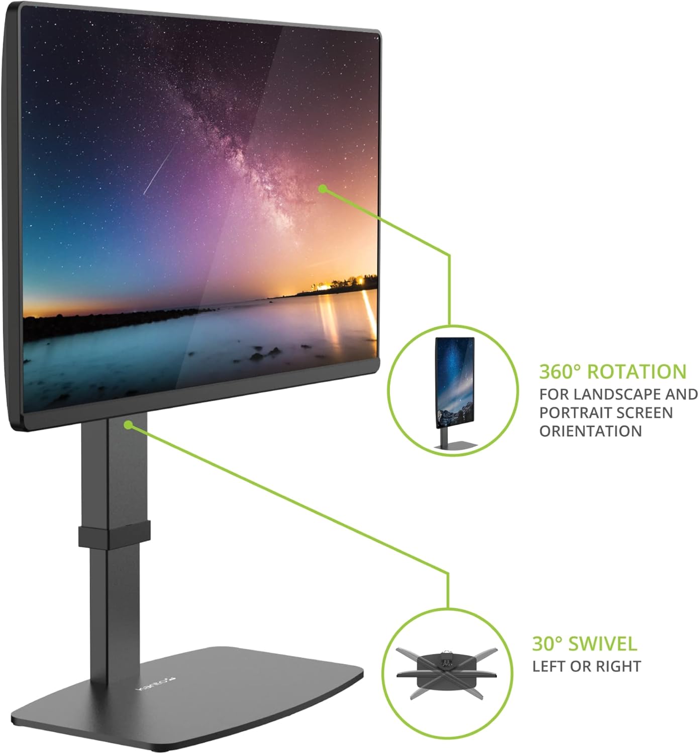 Kanto DTS1000 Universal Desktop Monitor Stand