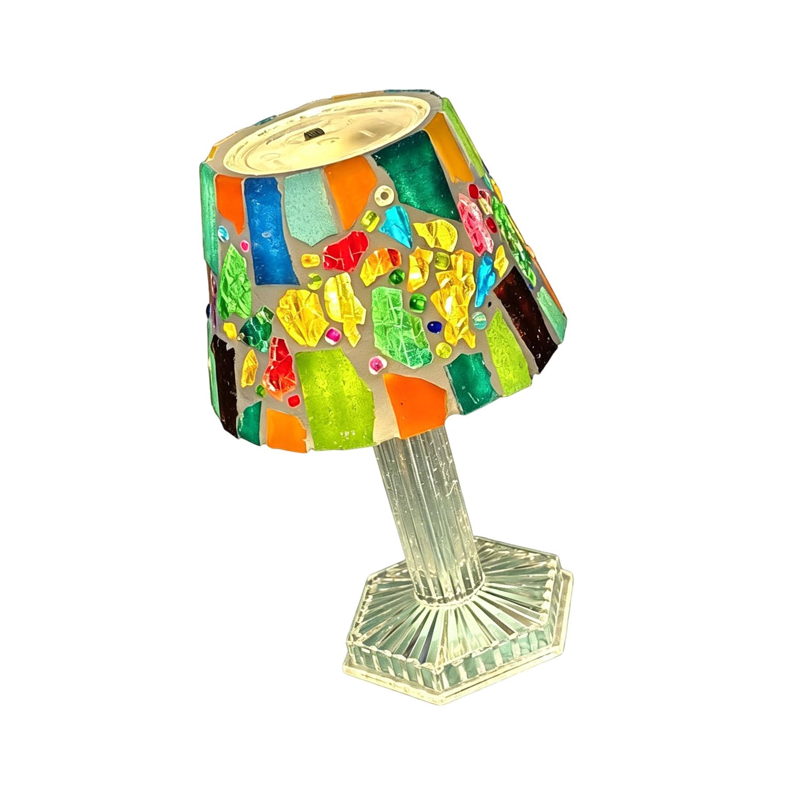 Drtlpmb A Decorative Table Ccent Lamp With Ssembly Fun Nd Soft Glow For Bedside Desk Shelf Corner Decor Display Home Use Decorative Table Lamp Ssembly Light Bedside Ccent