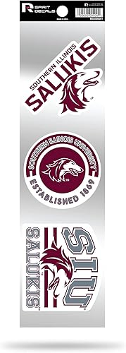 Vista 41 de Rico Industries NCAA - Juego de calcomanías retro de 3 piezas