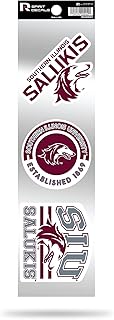 Rico Industries NCAA 3-Piece Retro Spirit Decals Retro Decal Set