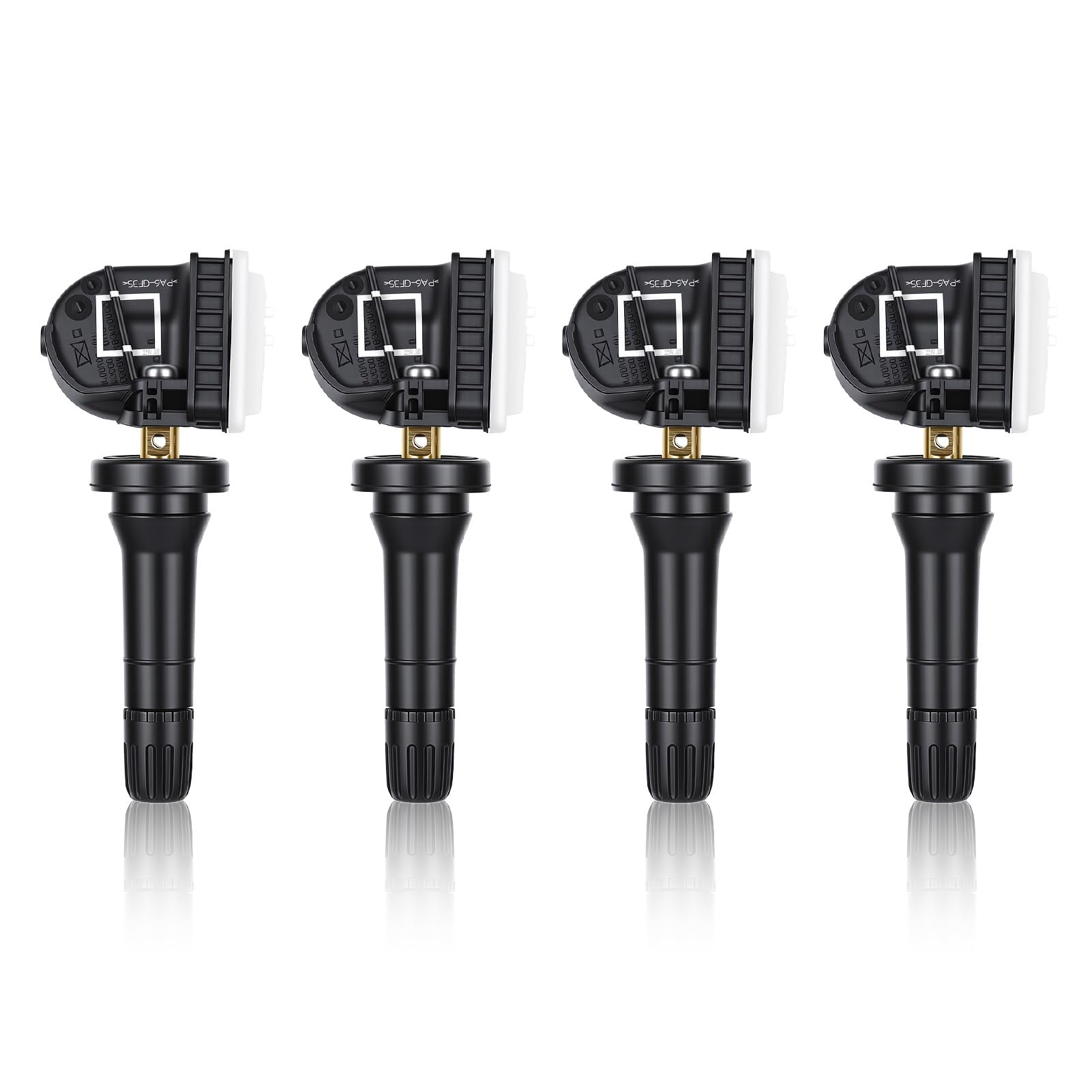 Capteur de Pression des Pneus 4Pcs, Capteur Tpms, Capteurs de Surveillance de la Pression des Pneus pour Ford B-Max C-Max Ecosport Focus KUGA Edge Escape