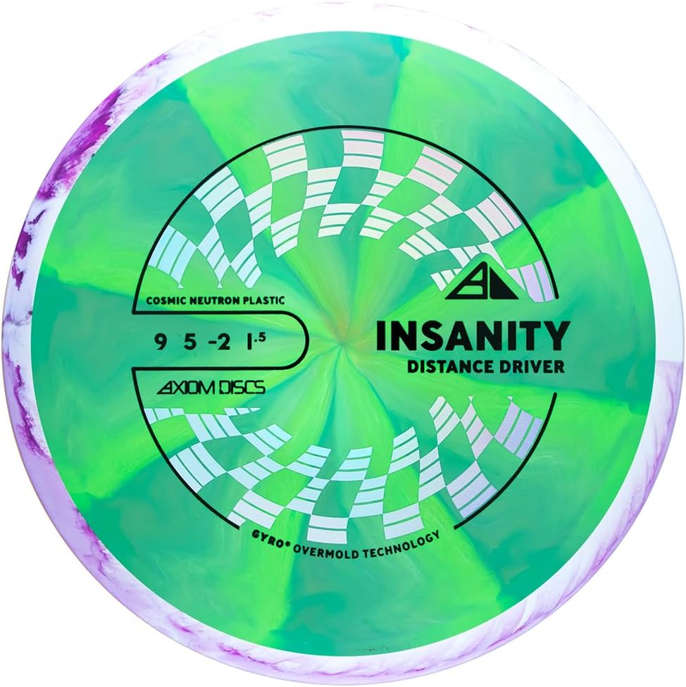 Axiom Discs Cosmic Neutron Insanity Disc Golf Distance Driver (160-165g / Colors May Vary) image 3