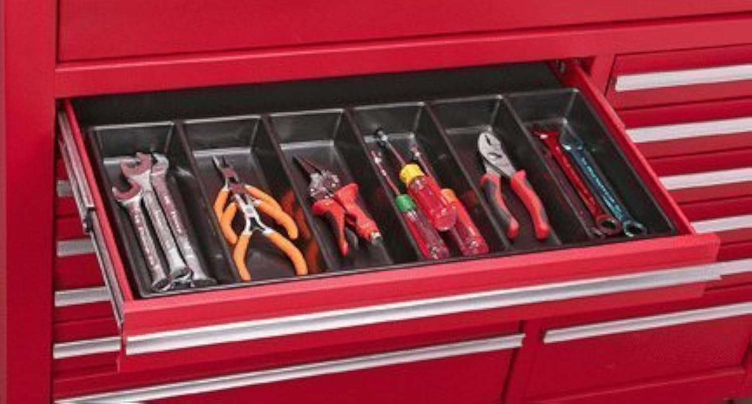US General 99729 6 Compartment Drawer Organizer for Tools, Nails, Screws, Tackle