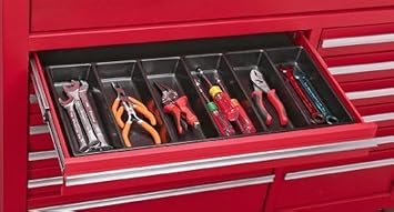 US General 99729 6 Compartment Drawer Organizer for Tools, Nails, Screws, Tackle