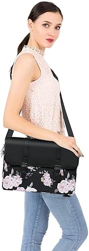 Miniatura 7 de MOSISO Bolsa de hombro para laptop compatible con MacBook Pro de 16 pulgadas 2023-2019 M2 A2780 M1 A2485 A2141Pro 15 A1398, portátil de 15-15.6