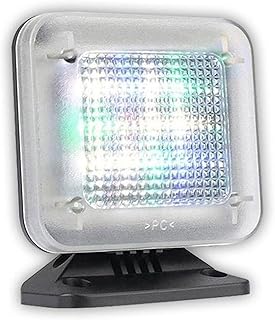 SUCRFXJ Lámpara LED de TV falsa, simulador de luz LED de TV con 4 modos, dispositivo de prevención de delitos con temporizador y sensor de anochecer, seguridad for el hogar y antirrobo.
