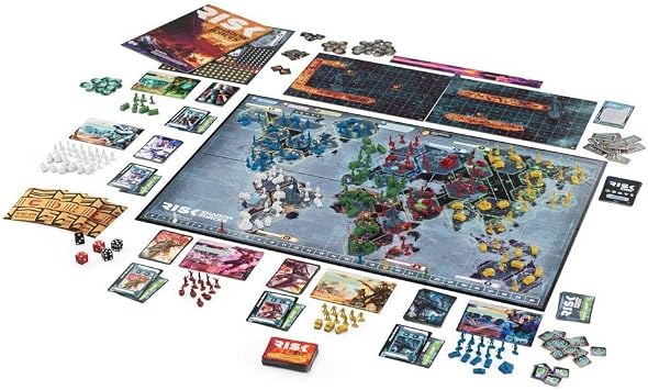 Risk Shadow Forces Strategy Game, Legacy Board Game, Board Game for Adults and Family Ages 13+, For 3-5 Players, Avalon Hill