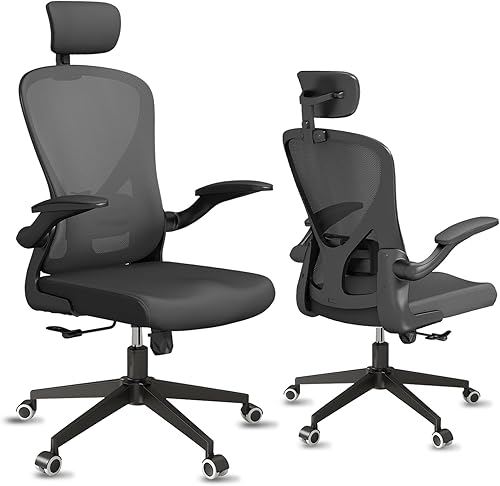 Silla de dibujo, sillas de oficina altas ergonómicas para escritorio de pie, silla de escritorio de oficina en casa con soporte lumbar y