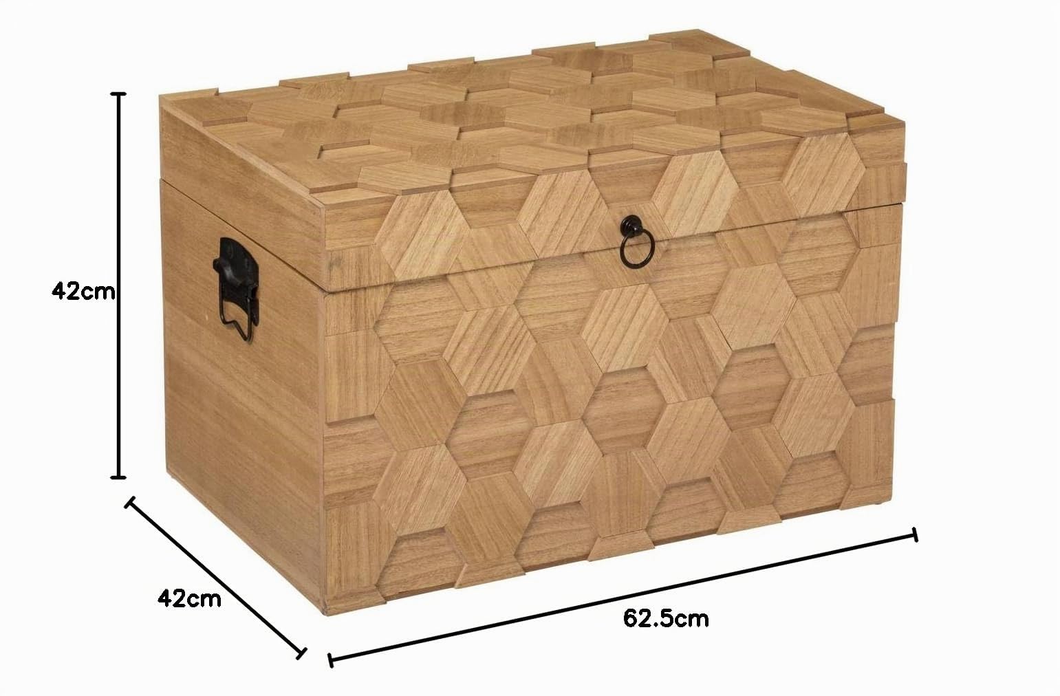 Atmosphera - Set de 3 malles Arty - bois