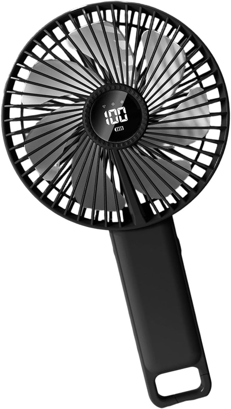 Powerful 6 Inch Cooling Device with Large Wind Components and Adjustable Position for Home Tasks or Outdoors Men Women